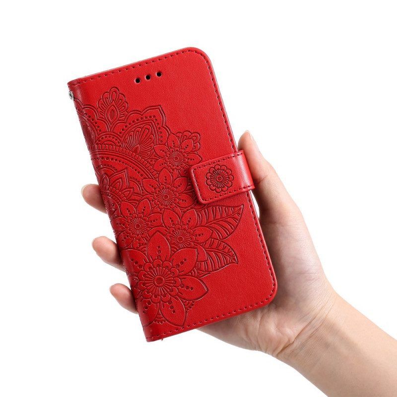 Leren Hoesje voor Huawei Nova 8i Mandala