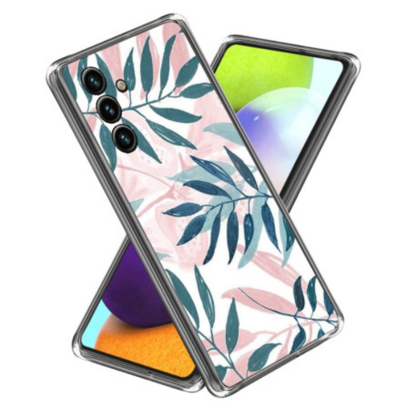 Case Hoesje Samsung Galaxy A15 5g Telefoonhoesje Bladeren