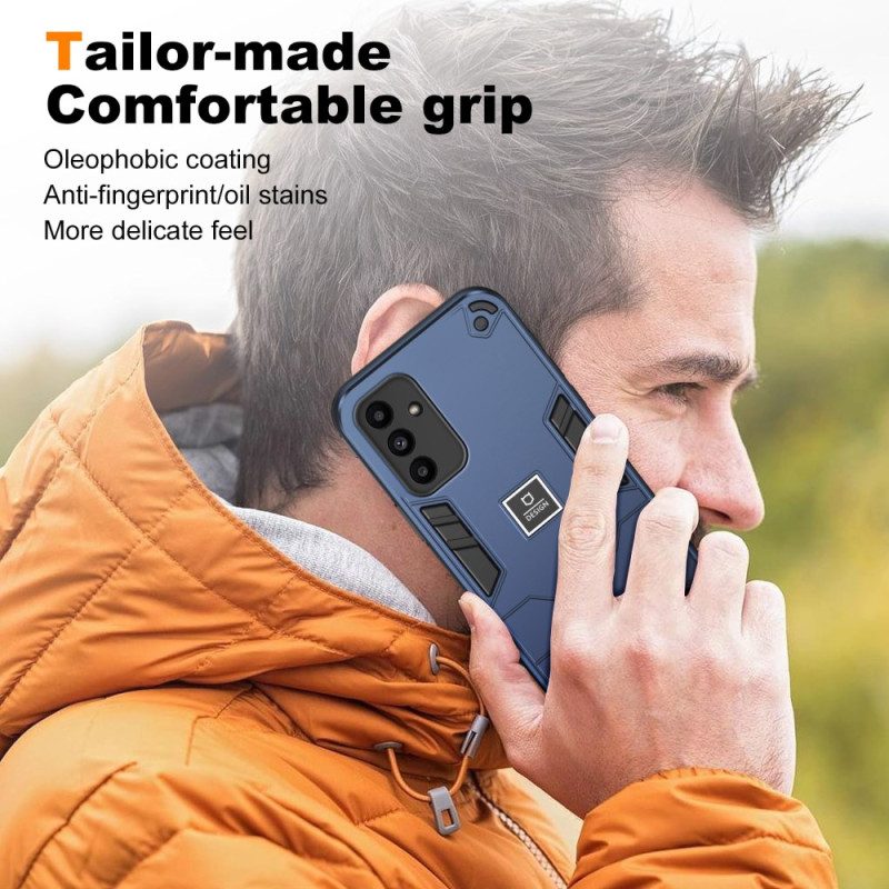 Case Hoesje Samsung Galaxy A15 5g Telefoonhoesje Metaalstijl