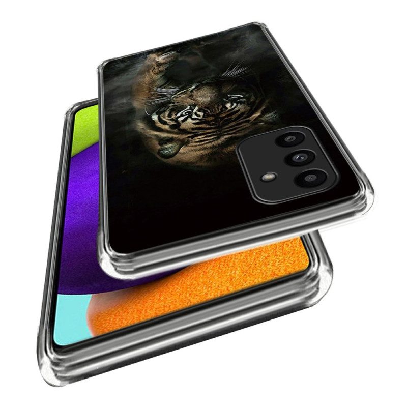 Case Hoesje Samsung Galaxy A15 5g Telefoonhoesje Schitterende Tijger