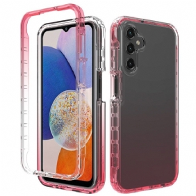 Case Hoesje Samsung Galaxy A15 5g Telefoonhoesje Transparant Verloop