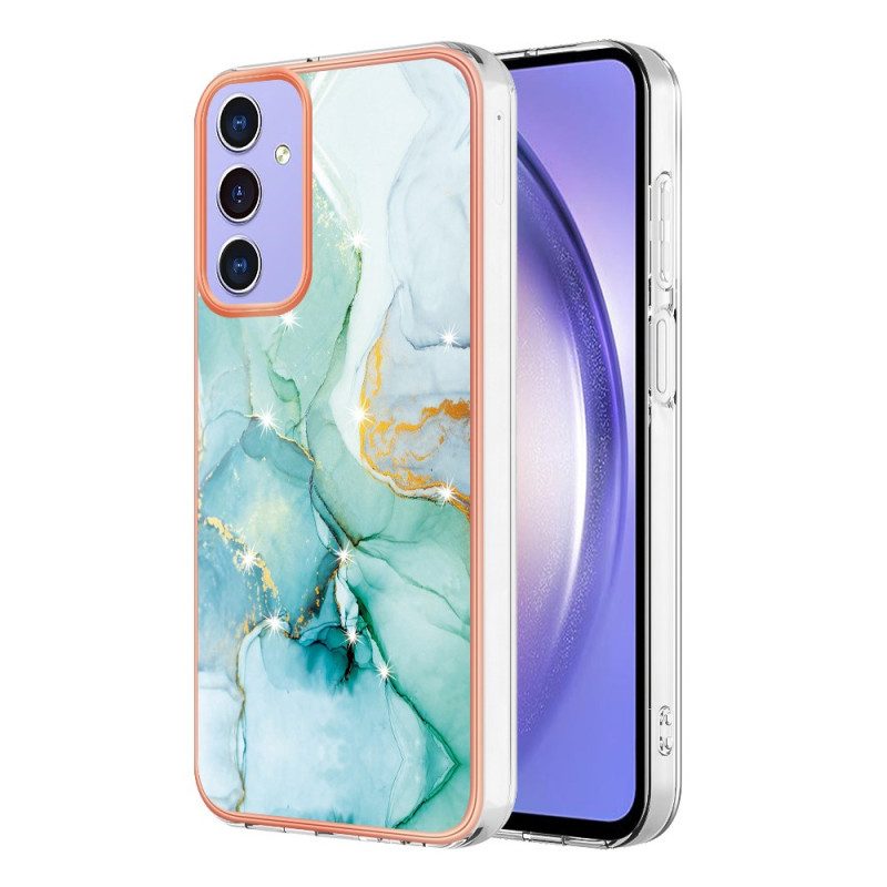 Cover Hoesje Samsung Galaxy A15 5g Telefoonhoesje Marmereffect