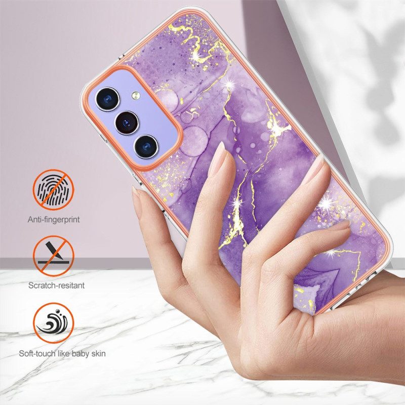 Cover Hoesje Samsung Galaxy A15 5g Telefoonhoesje Marmereffect