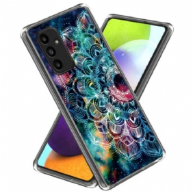 Cover Hoesje Samsung Galaxy A15 5g Telefoonhoesje Sterrenhemel En Mandala