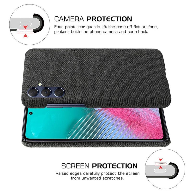 Cover Hoesje Samsung Galaxy A15 5g Telefoonhoesje Stof