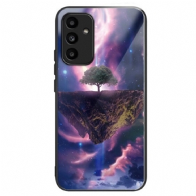 Hoesje Samsung Galaxy A15 5g Aurora Nachtgehard Glas Bescherming Hoesje