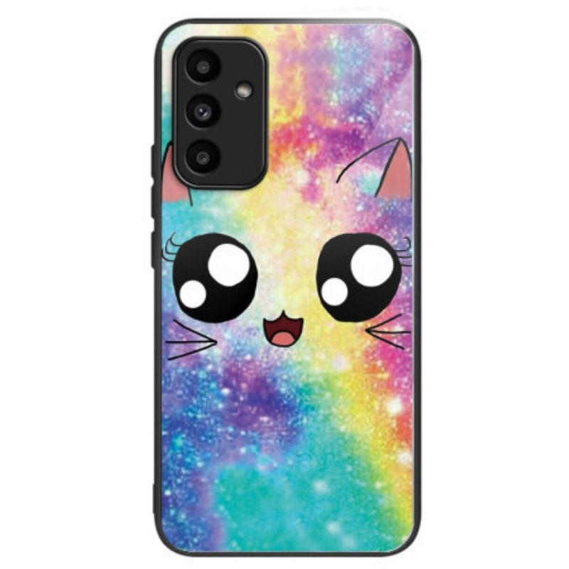 Hoesje Samsung Galaxy A15 5g Galaxy Cat Gehard Glas