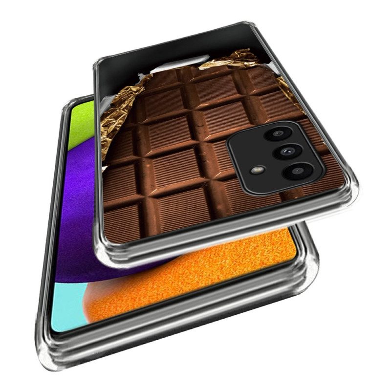 Hoesje Samsung Galaxy A15 5g Chocolade