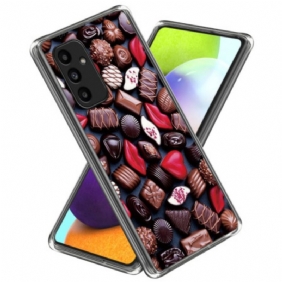 Hoesje Samsung Galaxy A15 5g Creatieve Chocolaatjes Bescherming Hoesje