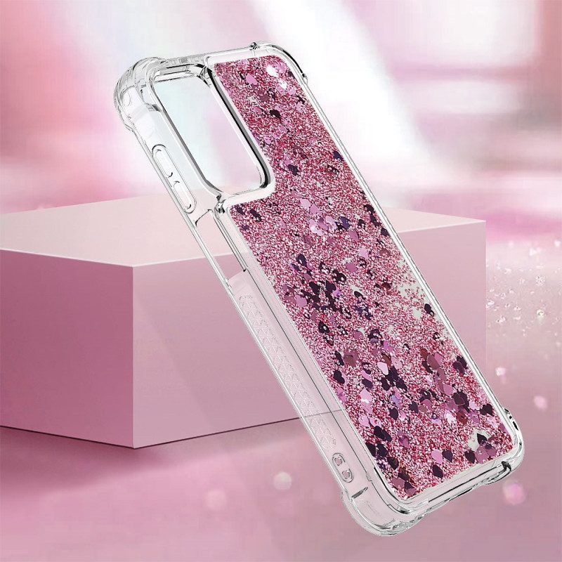 Hoesje Samsung Galaxy A15 5g Glitterontwerp