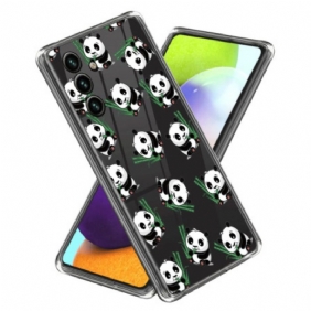 Hoesje Samsung Galaxy A15 5g Panda's Bescherming Hoesje