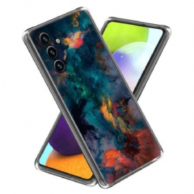 Hoesje Voor Samsung Galaxy A15 5g Kleurrijke Wolken