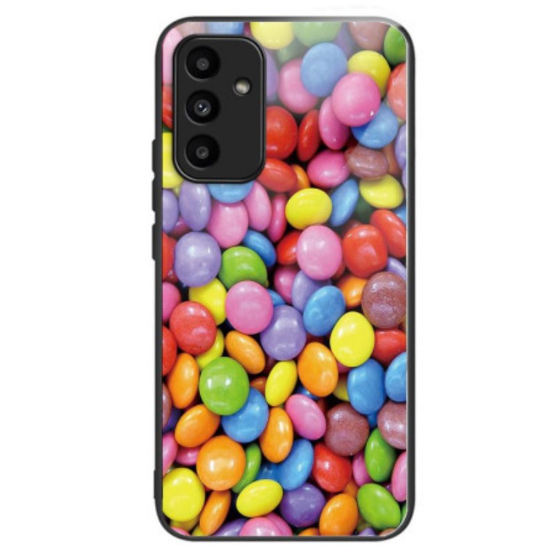 Hoesje Voor Samsung Galaxy A15 5g Snoep Van Gehard Glas