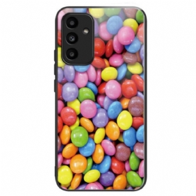 Hoesje Voor Samsung Galaxy A15 5g Snoep Van Gehard Glas