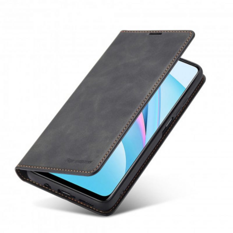 Bescherming Hoesje voor Xiaomi Redmi Note 9 Pro 5G Folio-hoesje Forwenw Ledereffect