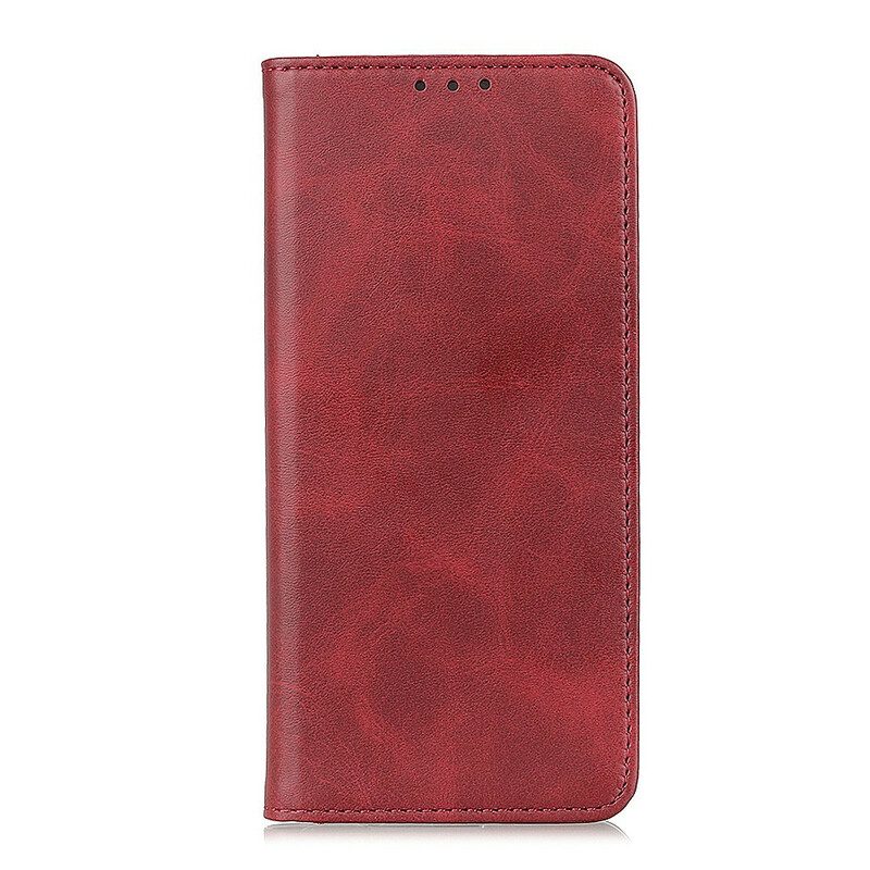 Bescherming Hoesje voor Xiaomi Redmi Note 9 Pro 5G Folio-hoesje Gespleten Leer