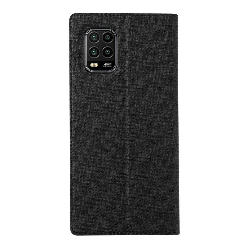 Bescherming Hoesje voor Xiaomi Redmi Note 9 Pro 5G Folio-hoesje Getextureerde Vili Dmx