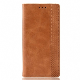 Bescherming Hoesje voor Xiaomi Redmi Note 9 Pro 5G Folio-hoesje Vintage-effect