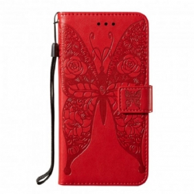 Flip Case voor Xiaomi Redmi Note 9 Pro 5G Vlinder Ontwerp