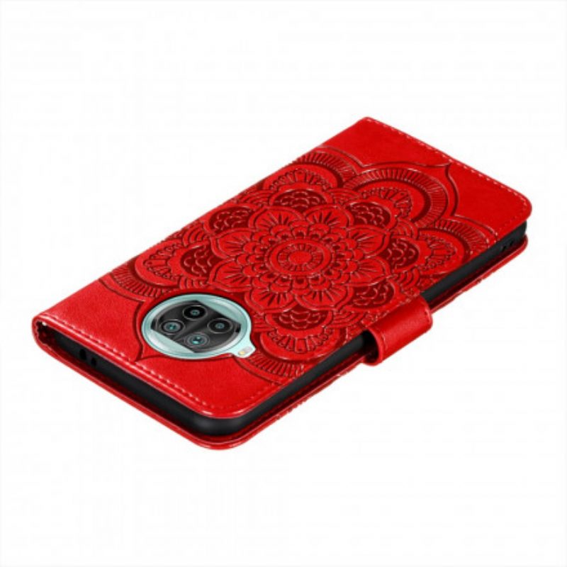 Flip Case voor Xiaomi Redmi Note 9 Pro 5G Volledige Mandala