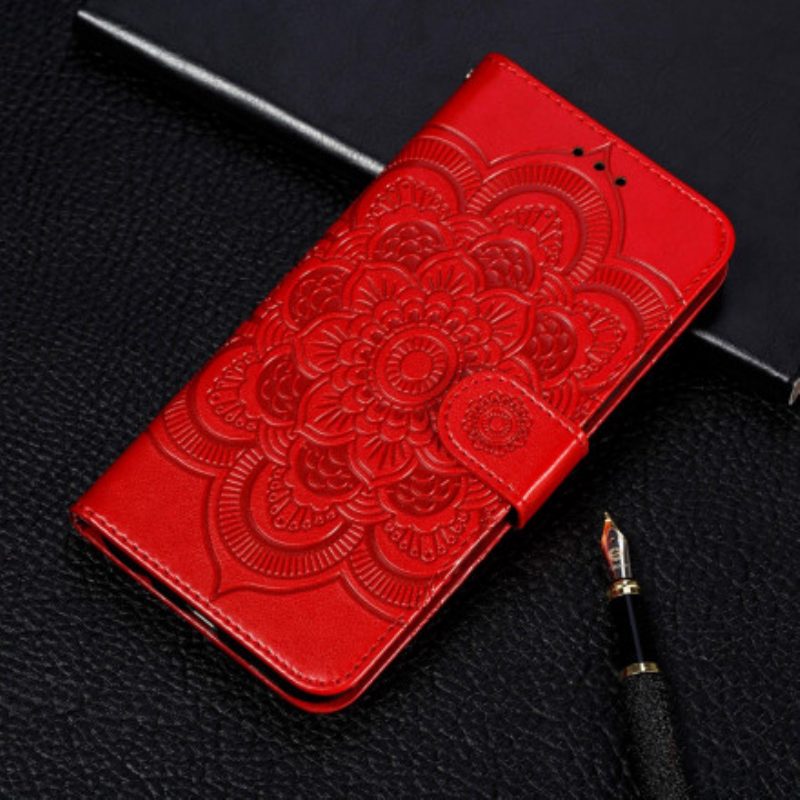 Flip Case voor Xiaomi Redmi Note 9 Pro 5G Volledige Mandala