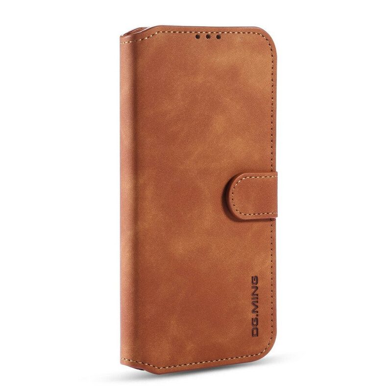 Folio-hoesje voor Xiaomi Redmi Note 9 Pro 5G Dg.ming Retro