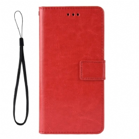 Folio-hoesje voor Xiaomi Redmi Note 9 Pro 5G Flitsend Kunstleer