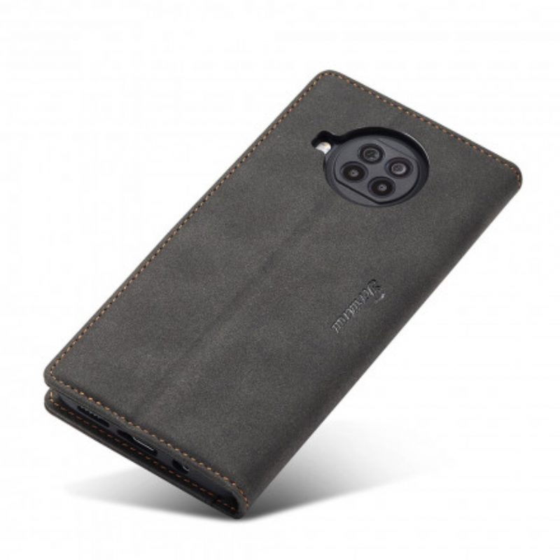 Folio-hoesje voor Xiaomi Redmi Note 9 Pro 5G Forwenw Ledereffect