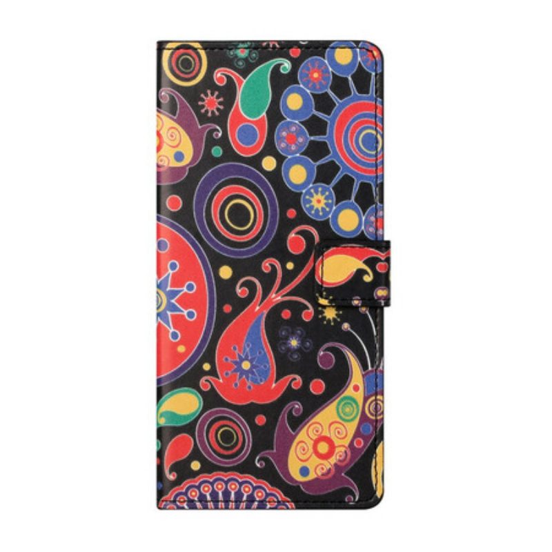 Folio-hoesje voor Xiaomi Redmi Note 9 Pro 5G Galaxy-ontwerp