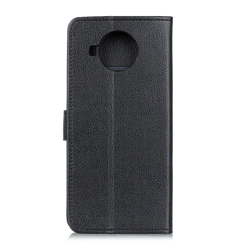 Folio-hoesje voor Xiaomi Redmi Note 9 Pro 5G Litchi-leereffect