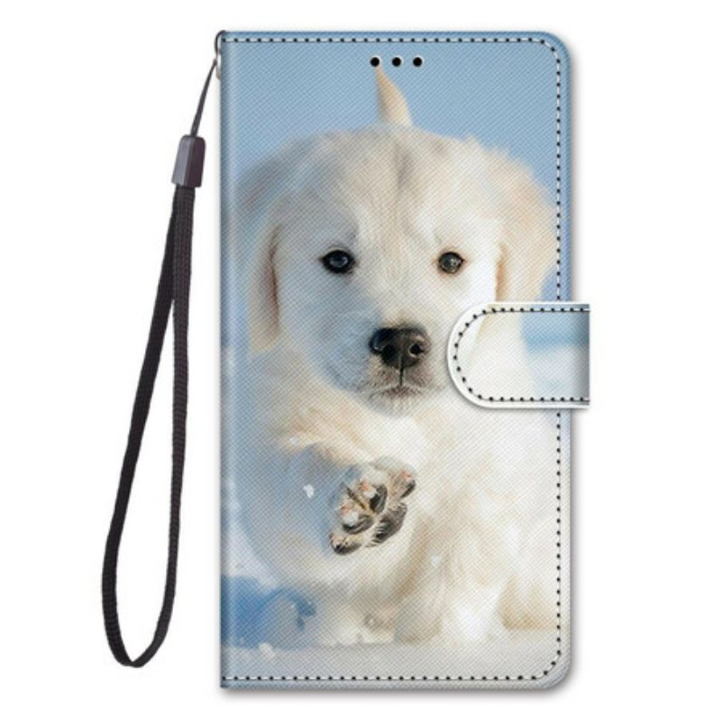 Folio-hoesje voor Xiaomi Redmi Note 9 Pro 5G Pup