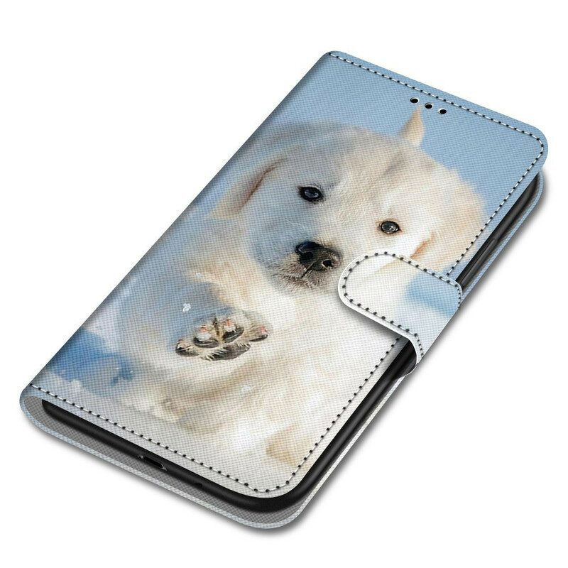 Folio-hoesje voor Xiaomi Redmi Note 9 Pro 5G Pup