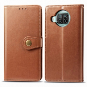 Folio-hoesje voor Xiaomi Redmi Note 9 Pro 5G Vintage Sluiting