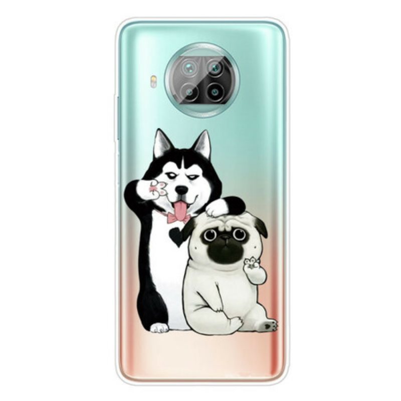 Hoesje voor Xiaomi Redmi Note 9 Pro 5G Grappige Honden