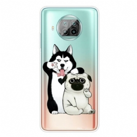 Hoesje voor Xiaomi Redmi Note 9 Pro 5G Grappige Honden