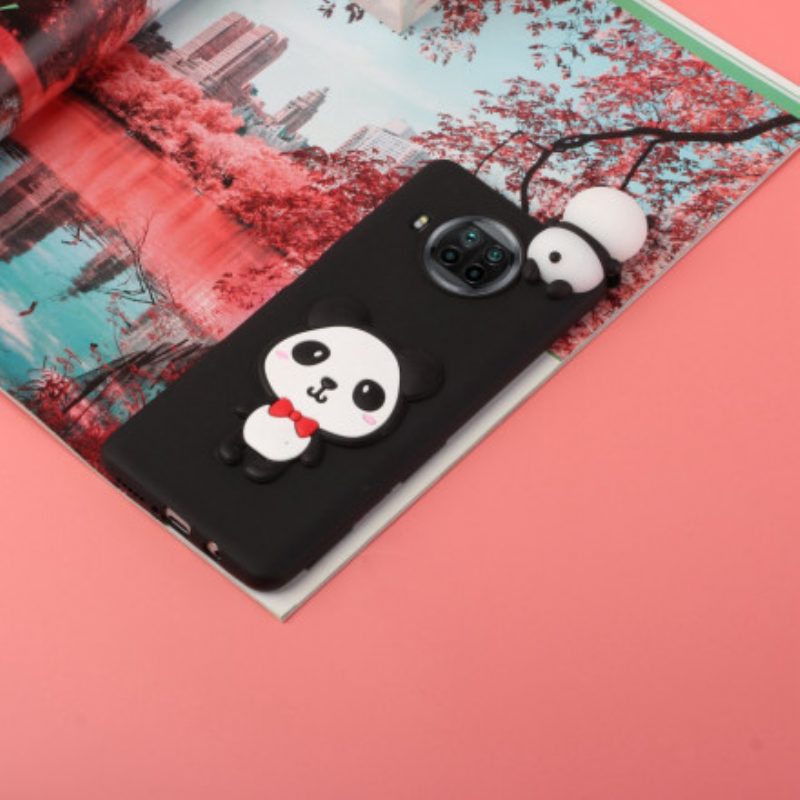 Hoesje voor Xiaomi Redmi Note 9 Pro 5G Mijn Panda 3d