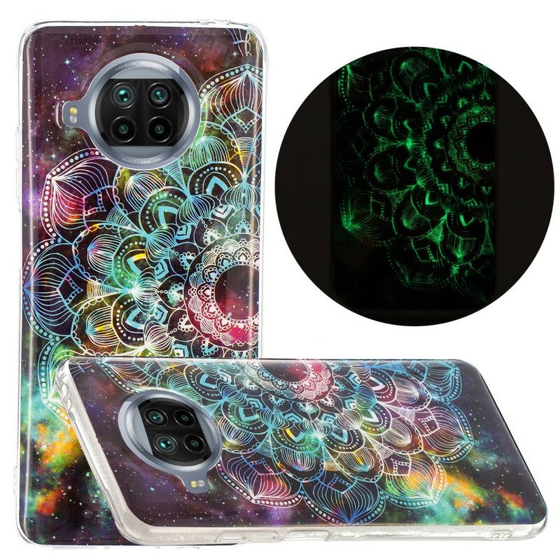 Hoesje voor Xiaomi Redmi Note 9 Pro 5G Neon Floraliën