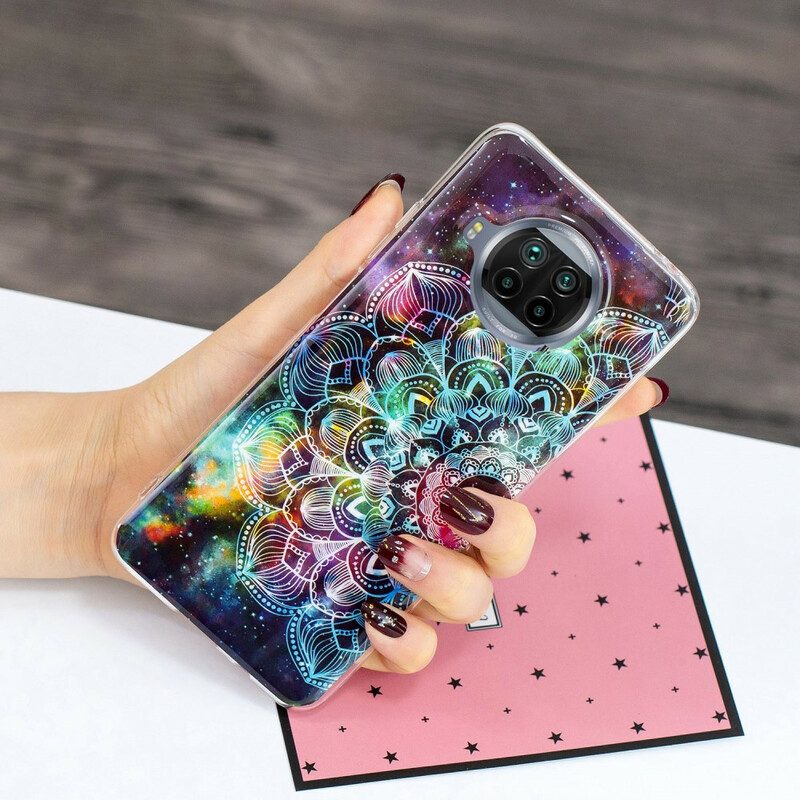 Hoesje voor Xiaomi Redmi Note 9 Pro 5G Neon Floraliën