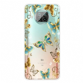 Hoesje voor Xiaomi Redmi Note 9 Pro 5G Vlucht Van Vlinders