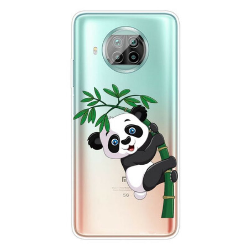 Telefoonhoesje voor Xiaomi Redmi Note 9 Pro 5G Panda Op Bamboe