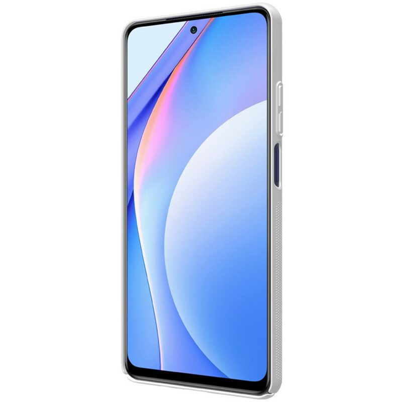 Telefoonhoesje voor Xiaomi Redmi Note 9 Pro 5G Stijve Frosted Nillkin