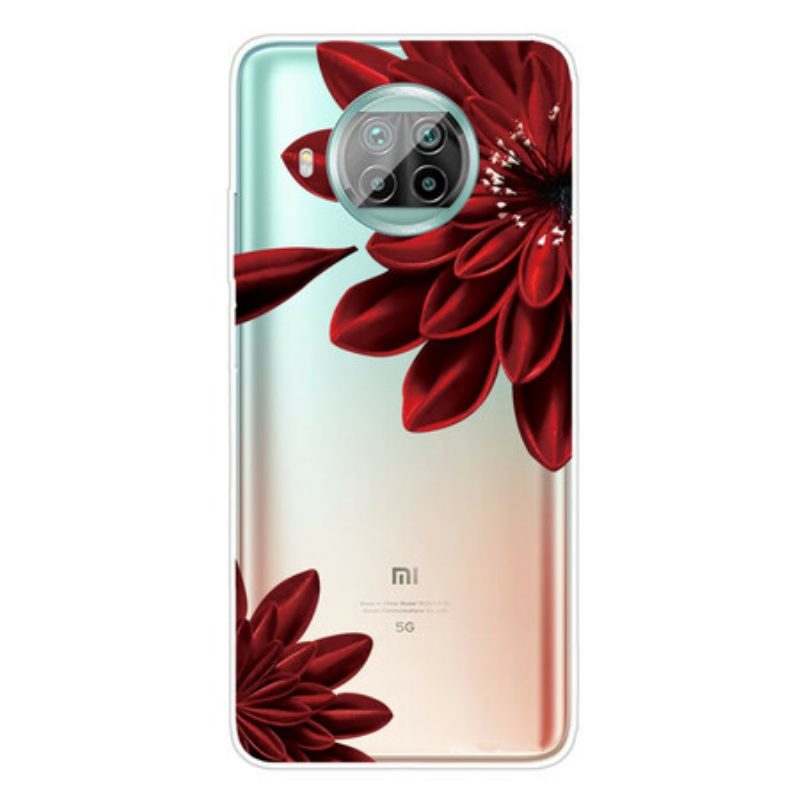 Telefoonhoesje voor Xiaomi Redmi Note 9 Pro 5G Wilde Bloemen