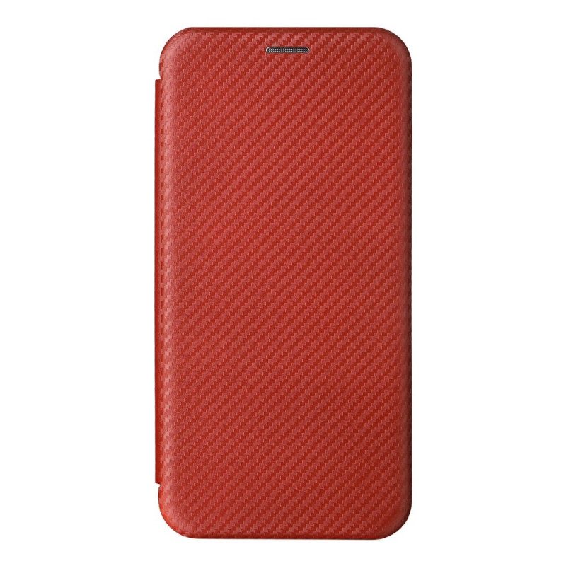 Bescherming Hoesje voor Oppo Find X5 Folio-hoesje Koolstofvezel