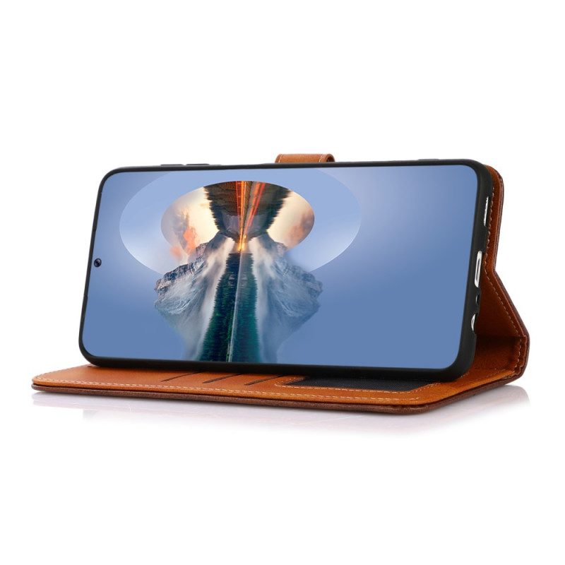 Folio-hoesje voor Oppo Find X5 Met Khazneh-riem