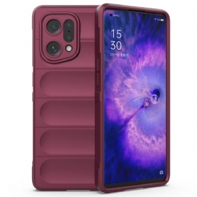 Telefoonhoesje voor Oppo Find X5 Eigentijds Silicium