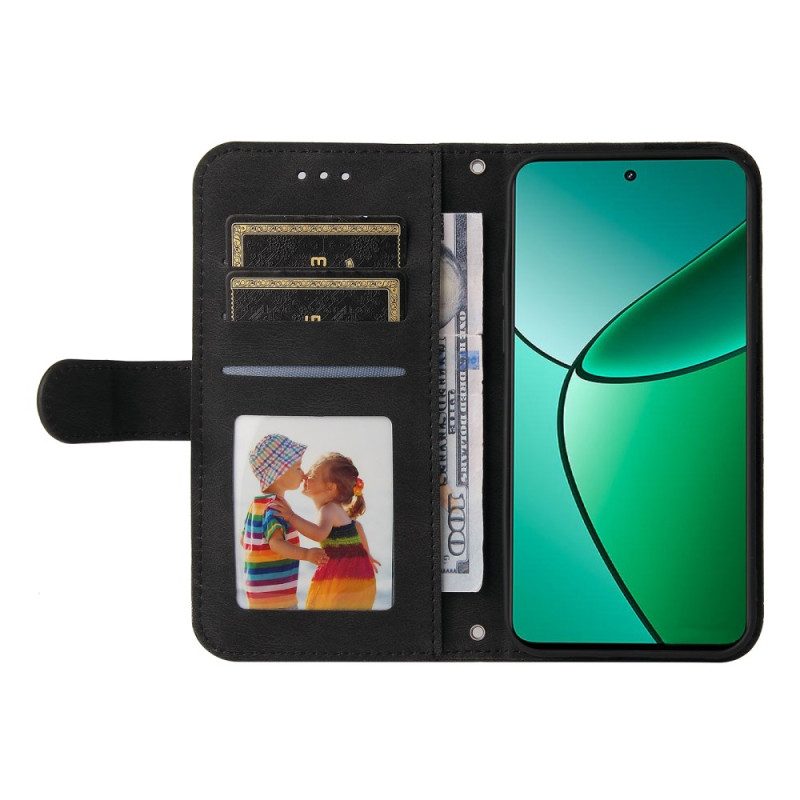 Folio-hoesje Realme 12 Plus 5g Telefoonhoesje Decoratieve Klinknagel