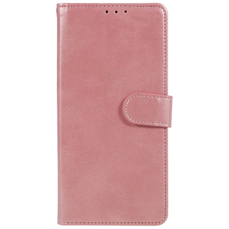 Flip Case Leren Honor X9b / Magic 6 Lite Leren Bandstijl