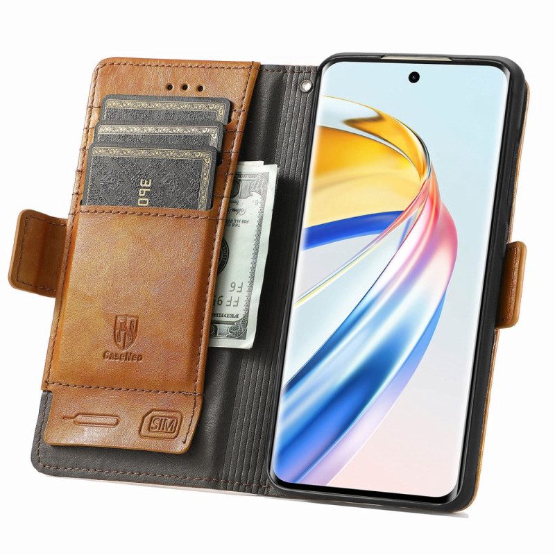 Flip Case Leren Honor X9b / Magic 6 Lite Caseneo