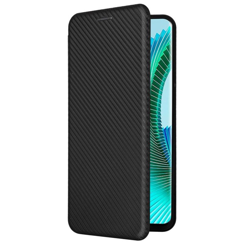 Folio-hoesje Honor X9b / Magic 6 Lite Koolstofvezel