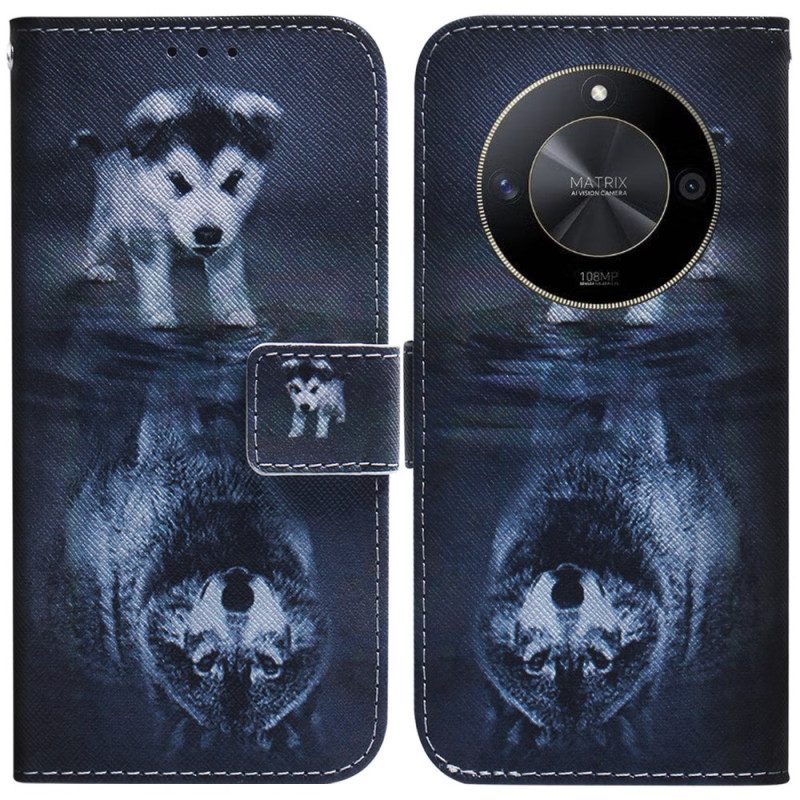 Folio-hoesje Honor X9b / Magic 6 Lite Puppydroom